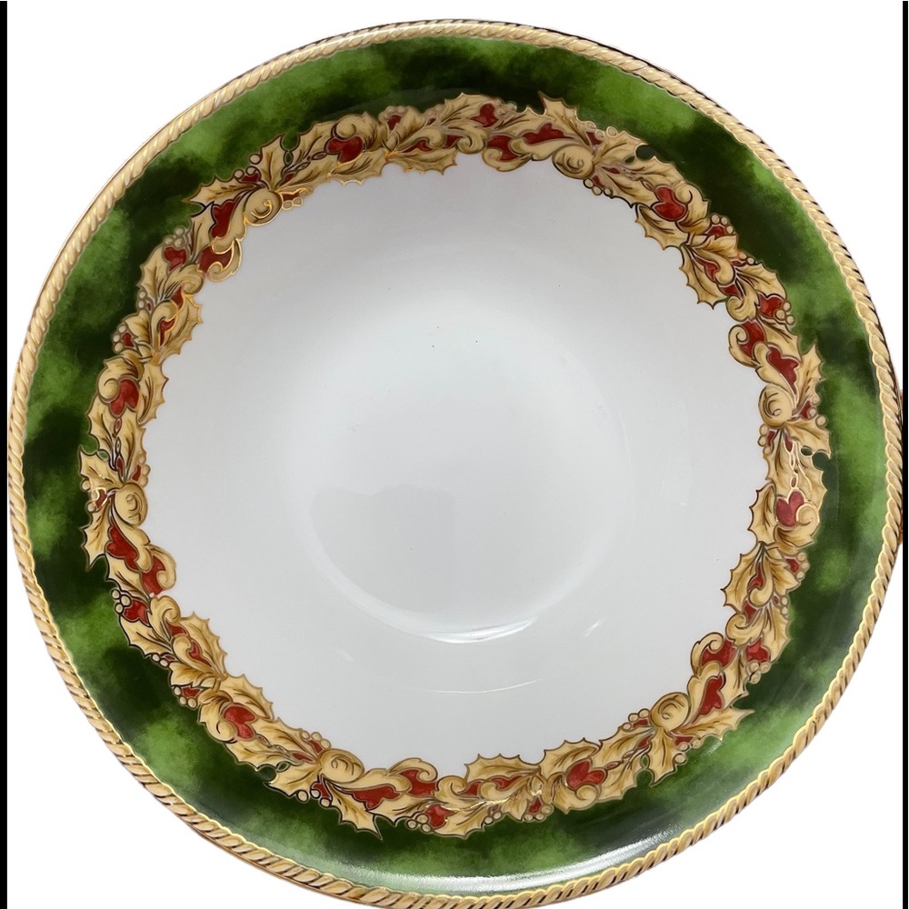 American Atelier Christmas Serving Bowl